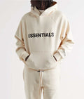 FEAR OF GOD Essentials 3D Silicon Applique Hoodies